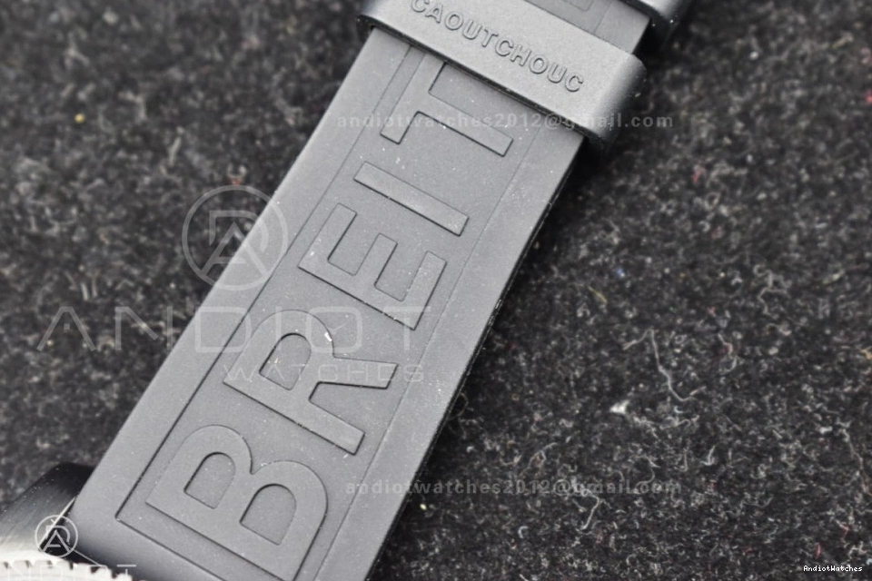 Bezel 1:1 Edition GoAnywhere Rubber on Black A Yellow 44 Dial Best Strap TF Automatic 1175 Superocean Black 0322